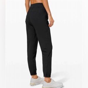 Black Lululemon Adapted Stage Joggers